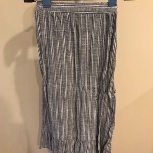 American Eagle Side Slit Midi Skirt